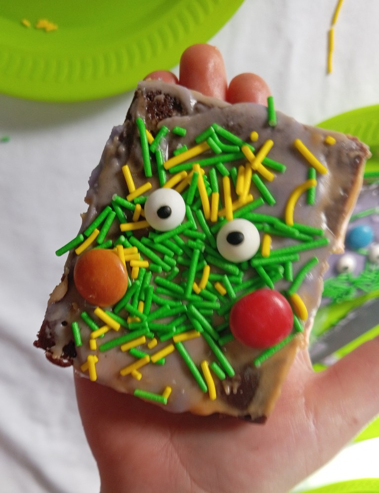 A decorated cookie